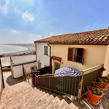 Bilo Torre - Caratteristico Cielo Terra Con Vista Mare In Centro Appartamento *